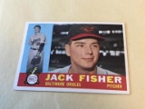 JACK FISHER Orioles 1960 Topps Baseball Card #46