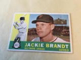 JACKIE BRANDT Orioles 1960 Topps Baseball Card #53