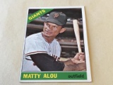 MATTY ALOU Giants 1966 Topps Baseball Card 94