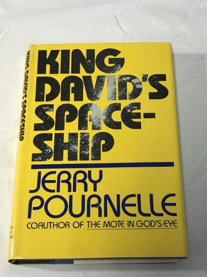 KING DAVIDS SPACESHIP Jerry Pournelle HC Book 1980