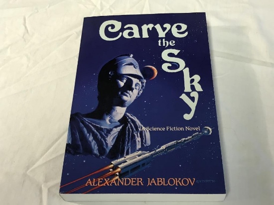 CARVE THE SKY Alexander Jablokov TPB Book 1991