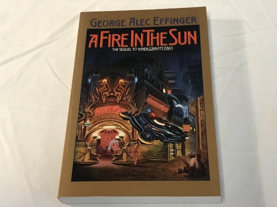 A FIRE IN THE SUN George Effinger PB Book 1989