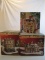 Lot of 3 Christmas Village Buildings, An Orphanage