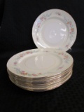 Set of 12 Vintage Homer Laughlin Dinner Plates