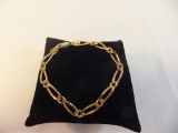 Gold Tone Costume Jewelry Bracelet