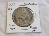 1973 .999 1oz Silver Constitution Coin