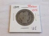 1899 Silver Barber Half Dollar