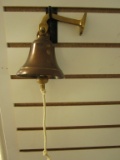 Vintage Brass Wall Mounted Ship Bell