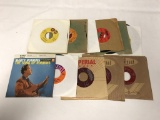 Lot of 14 45 RPM Records From The 1950's-60's