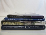 Lot of 4 Hardback Cat Themed Books