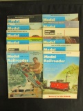 Full Year from 1972, Model Railroader Magazines