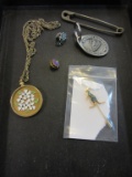 Small Lot of Miscellaneous Items Including Jewelry