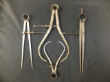 Lot of 4 Vintage Calipers