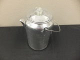 Vintage Aluminum Coffee Pot
