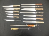 Lot of Knives and Kitchenware