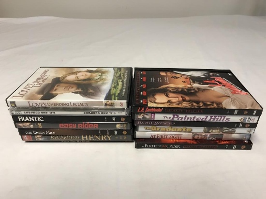 Lot of 13 DRAMA DVD Movies-Easy Rider,Green Mile