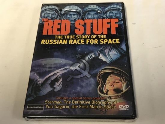 THE RED STUFF Russian Race For Space DVD NEW RARE