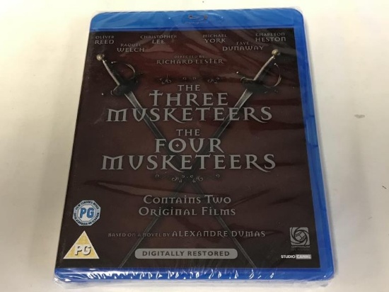 THREE MUSKETEERS & FOUR MUSKETEERS BLU-RAY NEW