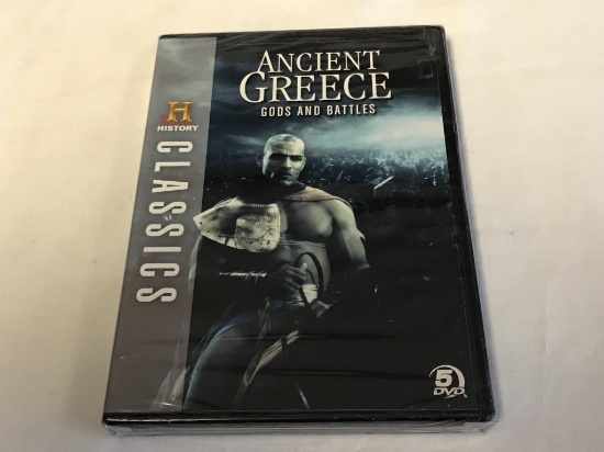 ANCIENT GREECE Gods And Battles 5 Disc DVD NEW