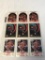 Lot of 9 SCOTTIE PIPPEN Basketball Cards