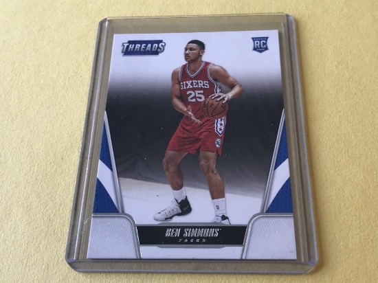 BEN SIMMONS Sixers 2016-17 Threads ROOKIE Card