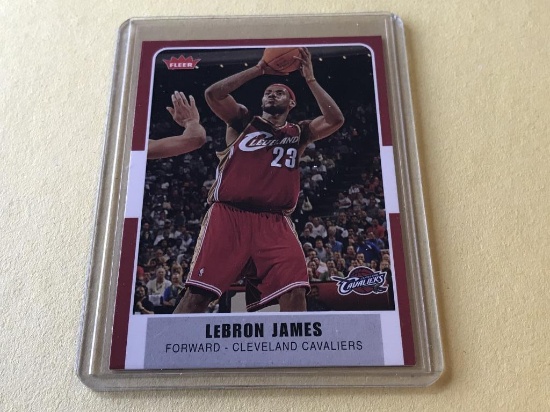 LEBRON JAMES 2007-08 Fleer Basketball Card