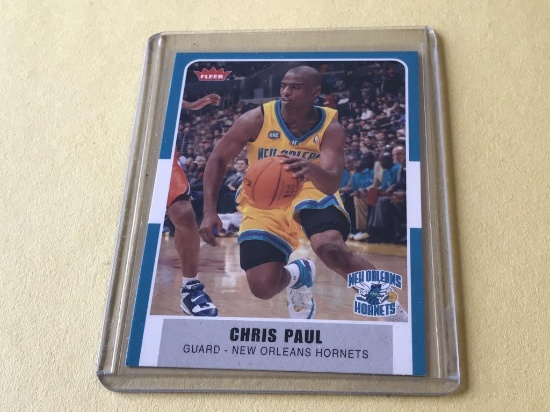 CHRIS PAUL 2007-08 Fleer Basketball Card