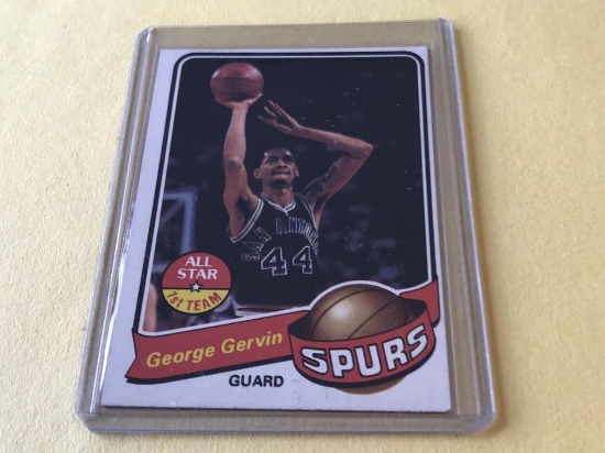 GEORGE GERVIN Spurs 1979 Topps Basketball Card