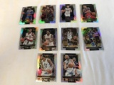 Lot of 10 2017 Select Basketball PRIZM REFRACTORS