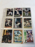 FRANK THOMAS White Sox Lot of 9 Baseball Cards HOF