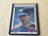 NOLAN RYAN Astros 1984 Fleer Baseball Card