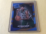 JAYSON TATUM Celtics 2017-18 Donruss ROOKIE Card