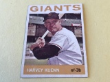 HARVEY KUENN Giants 1964 Topps Baseball Card
