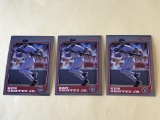 KEN GRIFFEY JR Lot of 3 1997 Bowman Chrome