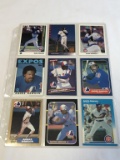 ANDRE DAWSON Expos Lot of 9 Baseball Cards HOF