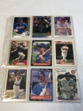 RAFAEL PALMEIRO Cubs Lot of 9 Baseball Cards-