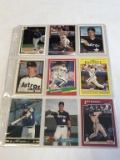 JEFF BAGWELL Astros Lot of 9 Baseball Cards HOF
