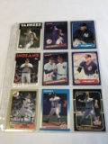PHIL NIEKRO Lot of 9 Baseball Cards HOF