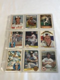 JIM PALMER Orioles Lot of 9 Baseball Cards HOF