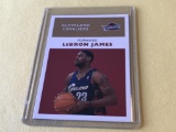 LEBRON JAMES 2007-08 Fleer Basketball Card