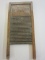 Vintage Little Darling No. 818 Washboard