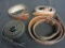 Lot of 4 Leather Belts