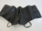 Black Leather Gaiters