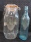 Lot of 2 Glass Jars, Incl.Clicquout Club