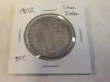 1902 Silver Morgan Dollar Coin