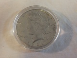 1922 Silver Liberty Peace Dollar Coin