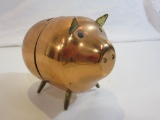 Vintage Copper Piggy Bank by Coppercraft