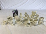 Lot 15 Department 56 Snow Babies Bisque Figures