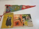 Lot of 3 Children's Vintage Magazine & Expo '67