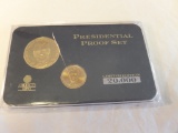 2010 Gold Plated Presidential Proof Set Coins